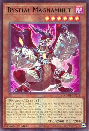Bystial Magnamhut [CH01-EN011] - THE CHRONICLES DECK: The Fallen & The Virtuous (All-Foil Edition) 1st Edition - Ultra Rare