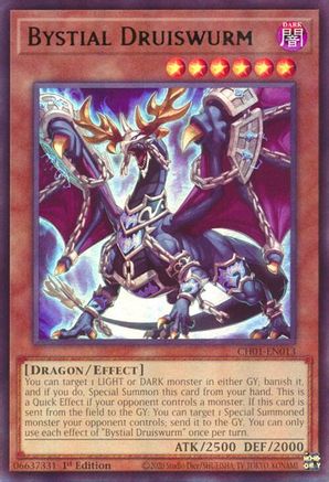 Bystial Druiswurm [CH01-EN013] - THE CHRONICLES DECK: The Fallen & The Virtuous (All-Foil Edition) 1st Edition - Ultra Rare