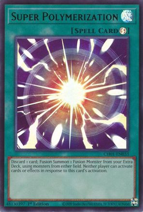 Super Polymerization [CH01-EN033] - THE CHRONICLES DECK: The Fallen & The Virtuous (All-Foil Edition) 1st Edition - Ultra Rare