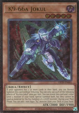 K9-66a Jokul [OP29-EN001] - OTS Tournament Pack 29 Unlimited - Ultimate Rare