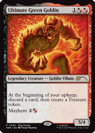 Ultimate Green Goblin  (PLAY-005) - [Play Promos] - Trinity Hobby