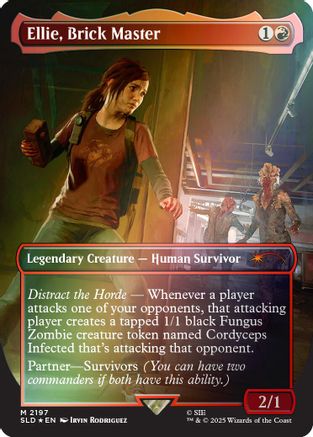 Ellie, Brick Master (Rainbow Foil)  [Foil]  (SLD-2197) - [Secret Lair Drop Series] - Trinity Hobby