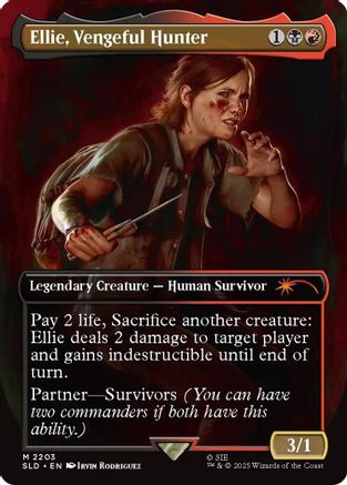 Ellie, Vengeful Hunter  (SLD-2203) - [Secret Lair Drop Series] - Trinity Hobby
