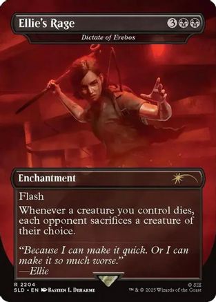 Ellie's Rage - Dictate of Erebos  (SLD-2204) - [Secret Lair Drop Series] - Trinity Hobby