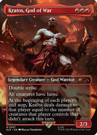 Kratos, God of War  (SLD-2207) - [Secret Lair Drop Series] - Trinity Hobby