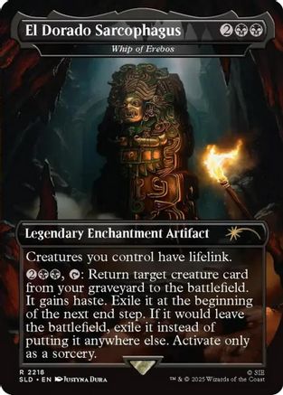El Dorado Sarcophagus - Whip of Erebos  (SLD-2218) - [Secret Lair Drop Series] - Trinity Hobby