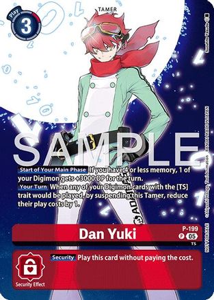 Dan Yuki (Digimon Story: Time Stranger Promo Pack) (P) - [Digimon Promotion Cards] Foil - Trinity Hobby
