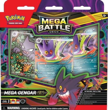 Mega Battle Deck (Mega Gengar ex) (LIMIT 1) - Trinity Hobby