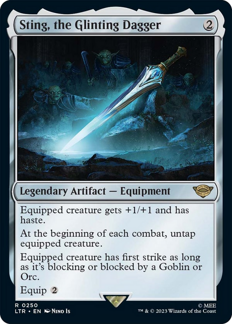 Sting, the Glinting Dagger [The Lord of the Rings: Tales of Middle-Earth] - Trinity Hobby