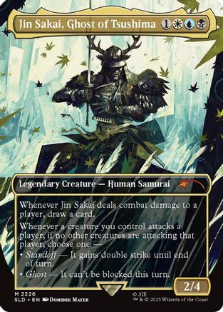 Jin Sakai, Ghost of Tsushima  (SLD-2226) - [Secret Lair Drop Series] - Trinity Hobby