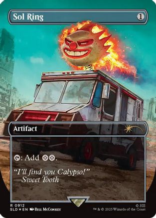 Sol Ring (0912) (Rainbow Foil)  [Foil]  (SLD-912) - [Secret Lair Drop Series] - Trinity Hobby