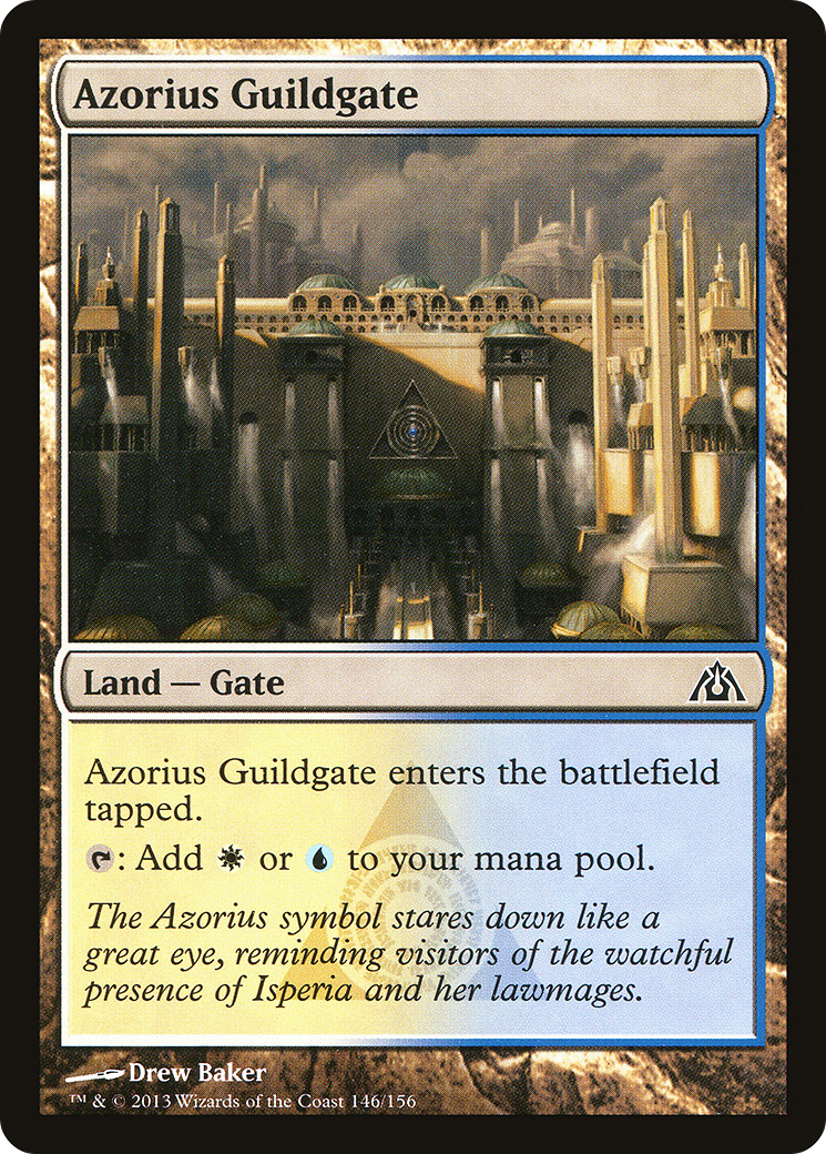 Azorius Guildgate [Dragon's Maze] - Trinity Hobby