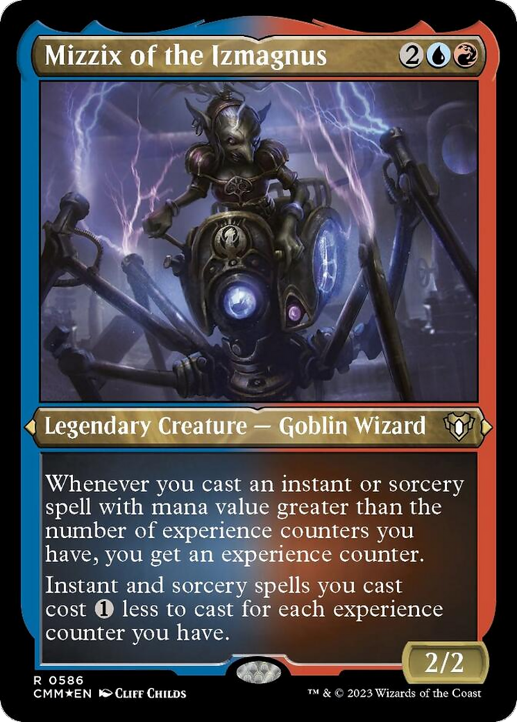 Mizzix of the Izmagnus (Foil Etched) [Commander Masters] - Trinity Hobby