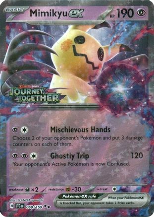 Mimikyu ex (Journey Together Stamped) - (069/null) Holofoil [Miscellaneous Cards & Products]