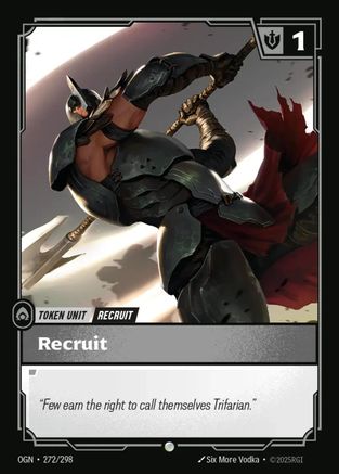 Recruit (272) // Buff (272/298) - Origins - Trinity Hobby