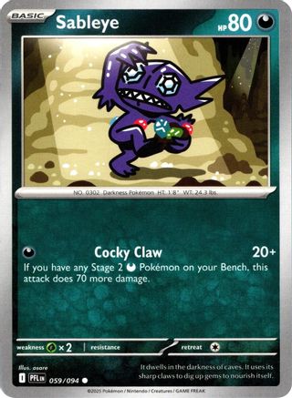 Sableye - (059) [ME02 Phantasmal Flames] - Trinity Hobby