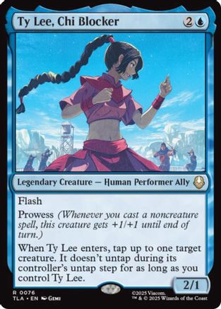 Ty Lee, Chi Blocker  (TLA-076) - [Avatar: The Last Airbender] - Trinity Hobby