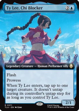 Ty Lee, Chi Blocker (Extended Art)  [Foil]  (TLA-371) - [Avatar: The Last Airbender] - Trinity Hobby