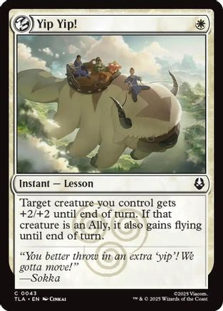Yip Yip!  (TLA-043) - [Avatar: The Last Airbender] - Trinity Hobby