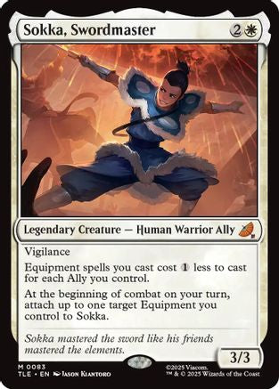 Sokka, Swordmaster  (TLE-083) - [Avatar: The Last Airbender: Eternal-Legal] - Trinity Hobby