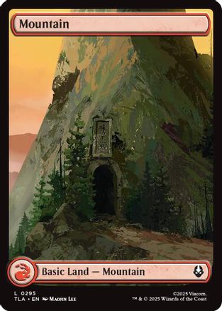 Mountain (0295)  [Foil]  (TLA-295) - [Avatar: The Last Airbender] - Trinity Hobby