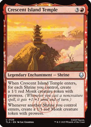 Crescent Island Temple  (TLA-129) - [Avatar: The Last Airbender] - Trinity Hobby