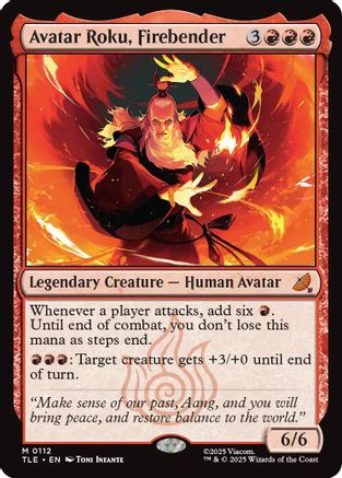 Avatar Roku, Firebender  (TLE-112) - [Avatar: The Last Airbender: Eternal-Legal] - Trinity Hobby