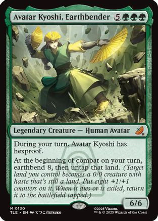 Avatar Kyoshi, Earthbender  [Foil]  (TLE-130) - [Avatar: The Last Airbender: Eternal-Legal] - Trinity Hobby