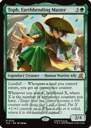 Toph, Earthbending Master  (TLE-145) - [Avatar: The Last Airbender: Eternal-Legal] - Trinity Hobby