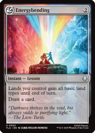 Energybending  [Foil]  (TLA-002) - [Avatar: The Last Airbender] - Trinity Hobby
