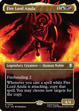 Fire Lord Azula (0334) (Borderless)  (TLA-334) - [Avatar: The Last Airbender] - Trinity Hobby