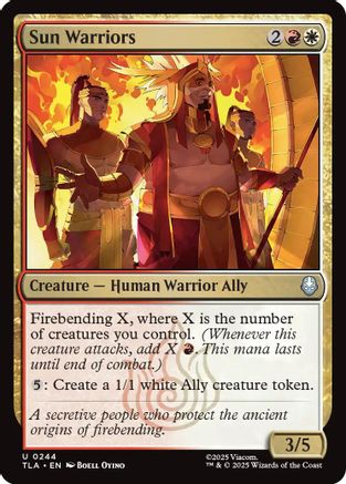 Sun warriors  [Foil]  (TLA-244) - [Avatar: The Last Airbender] - Trinity Hobby