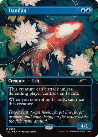 Dandan (2138)  [Foil]  (SLD-2138) - [Secret Lair Drop Series] - Trinity Hobby