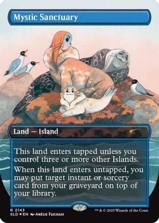 Mystic Sanctuary  [Foil]  (SLD-2143) - [Secret Lair Drop Series] - Trinity Hobby
