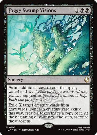 Foggy Swamp Visions  [Foil]  (TLA-102) - [Avatar: The Last Airbender] - Trinity Hobby