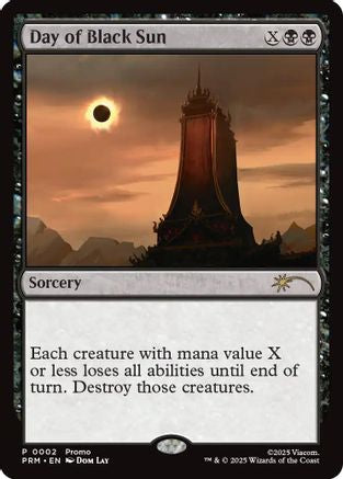 Day of Black Sun  [Foil]  (UMP-002) - [Unique and Miscellaneous Promos] - Trinity Hobby