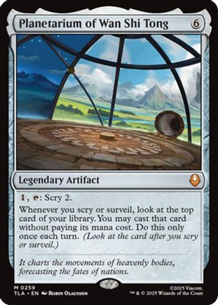 Planetarium of Wan Shi Tong  [Foil]  (TLA-259) - [Avatar: The Last Airbender] - Trinity Hobby