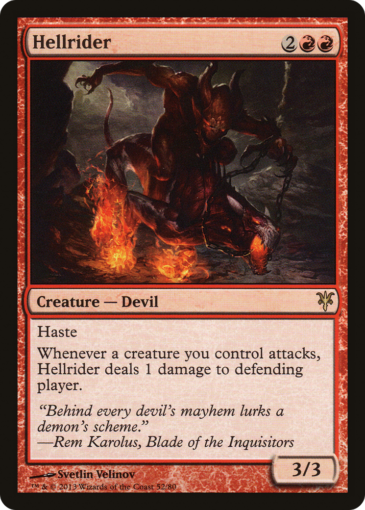 Hellrider [Duel Decks : Sorin contre Tibalt] 