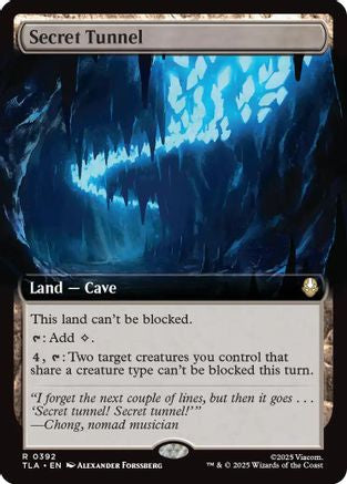 Secret Tunnel (Extended Art)  (TLA-392) - [Avatar: The Last Airbender] - Trinity Hobby