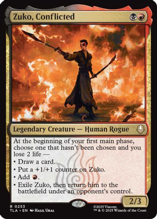 Zuko, Conflicted  (TLA-253) - [Avatar: The Last Airbender] - Trinity Hobby