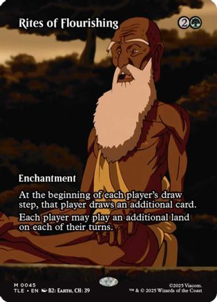 Rites of Flourishing (Borderless)  (TLE-045) - [Avatar: The Last Airbender: Eternal-Legal] - Trinity Hobby