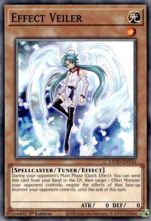 Effect Veiler [L5DD-ENY16] - Legendary 5D's Decks 1st Edition - Common / Short Print