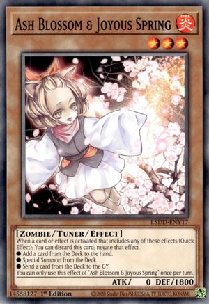 Ash Blossom & Joyous Spring (L5DD-ENY17) [L5DD-ENY17] - Legendary 5D's Decks 1st Edition - Common / Short Print