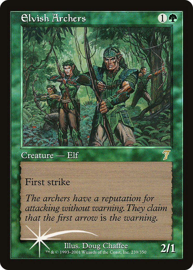 Elvish Archers [Seventh Edition] - Trinity Hobby