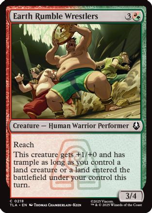 Earth Rumble Wrestlers  (TLA-218) - [Avatar: The Last Airbender] - Trinity Hobby