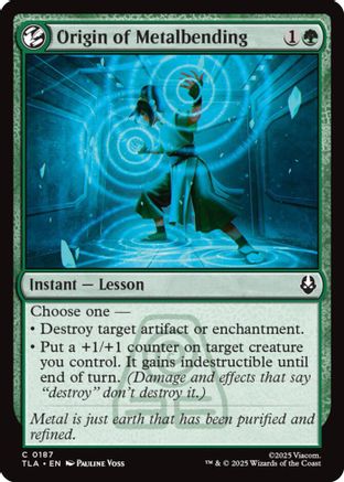Origin of Metalbending  [Foil]  (TLA-187) - [Avatar: The Last Airbender] - Trinity Hobby
