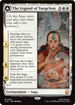 The Legend of Yangchen  (TLA-027) - [Avatar: The Last Airbender] - Trinity Hobby