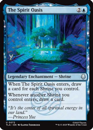 The Spirit Oasis  [Foil]  (TLA-072) - [Avatar: The Last Airbender] - Trinity Hobby