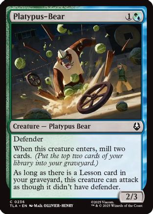 Platypus-Bear  (TLA-236) - [Avatar: The Last Airbender] - Trinity Hobby