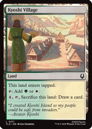 Kyoshi Village  [Foil]  (TLA-271) - [Avatar: The Last Airbender] - Trinity Hobby